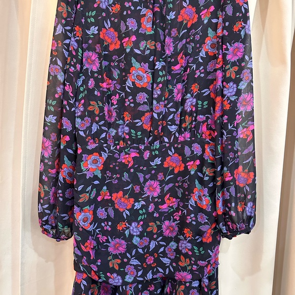 Veronica Beard NWT Floral Long Sleeve Dress size 8 - Picture 2 of 8